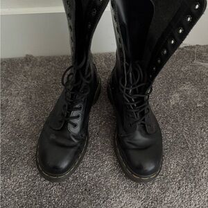 Dr. Martens Black Combat Boots
